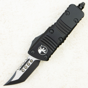 Нож Microtech Mini Troodon Hellhound, Tactical, M390, Aluminum Black, 819-1 TS, (Signature Series) Нож Microtech Mini Troodon Hellhound, Tactical, M390, Aluminum Black, 819-1 TS, (Signature Series)